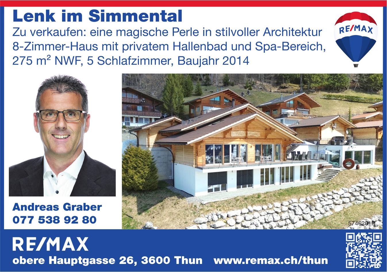 8-Zimmer-Haus mit privatem Hallenbad und Spa-Bereich, Thun