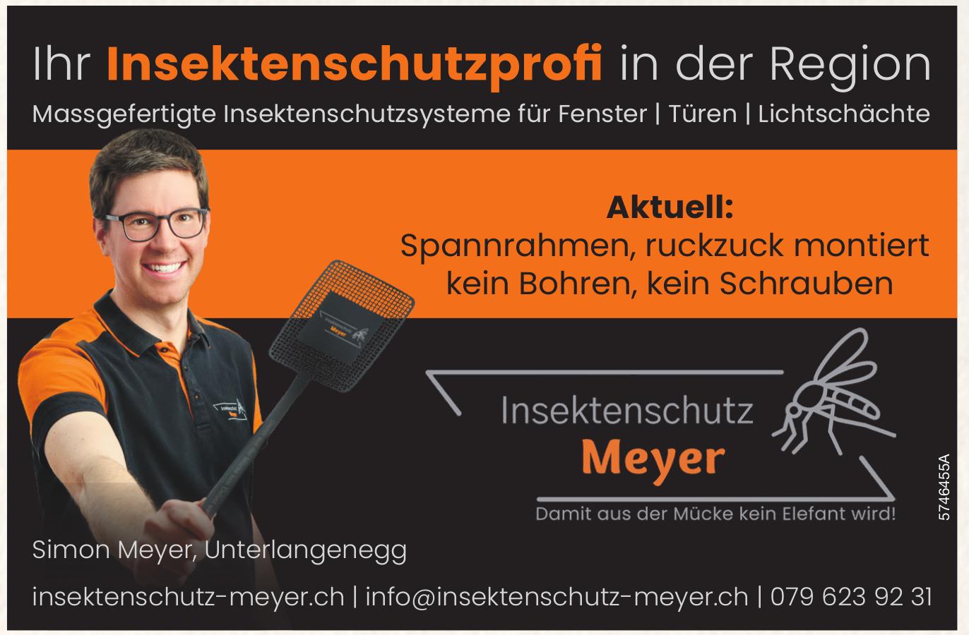 Insektenschutz Meyer, Aktuell: Spannrahmen, ruckzuck montiert kein Bohren, kein Schrauben