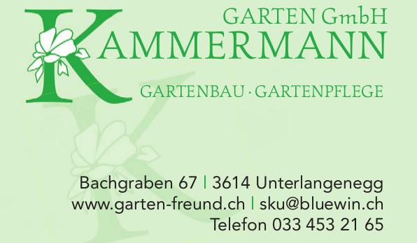 Kammermann Garten GmbH, Unterlangenegg - Gartenbau und Gartenpflege