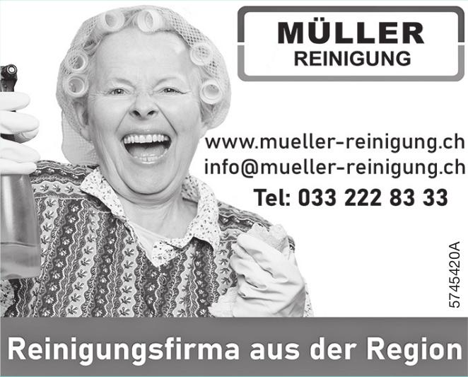 MÜLLER REINIGUNG, Reinigungsfirma aus der Region