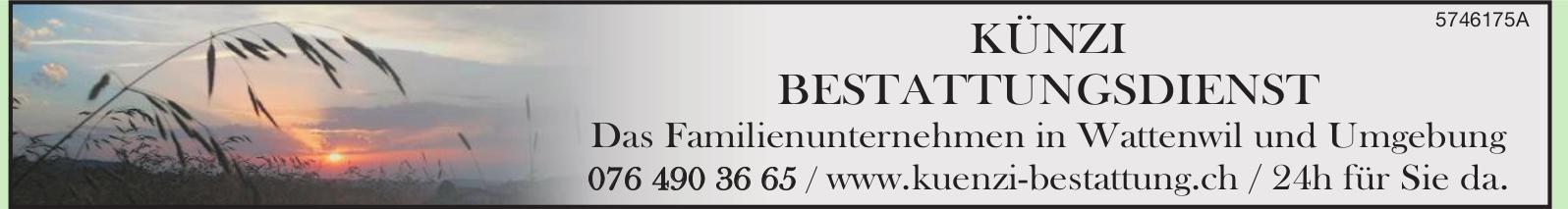 Künzi Bestattungsdienst, Das Familienunternehmen in Wattenwil und Umgebung