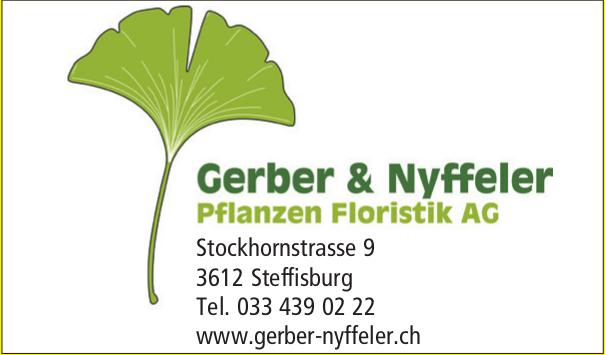 Pflanzen Floristik AG, Steffisburg - Gerber & Nyffeler
