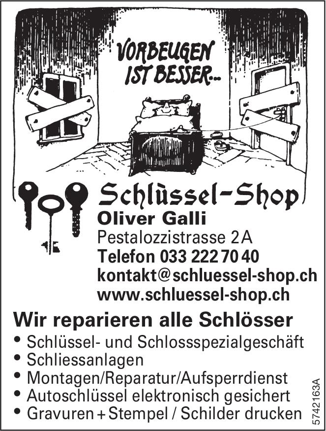 Schlüssel Shop, Wir reparieren alle Schlösser