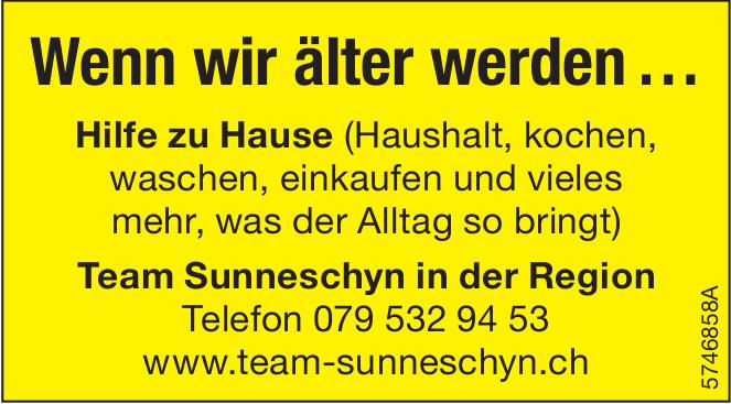Team Sunneschyn, Wenn wir älter werden …