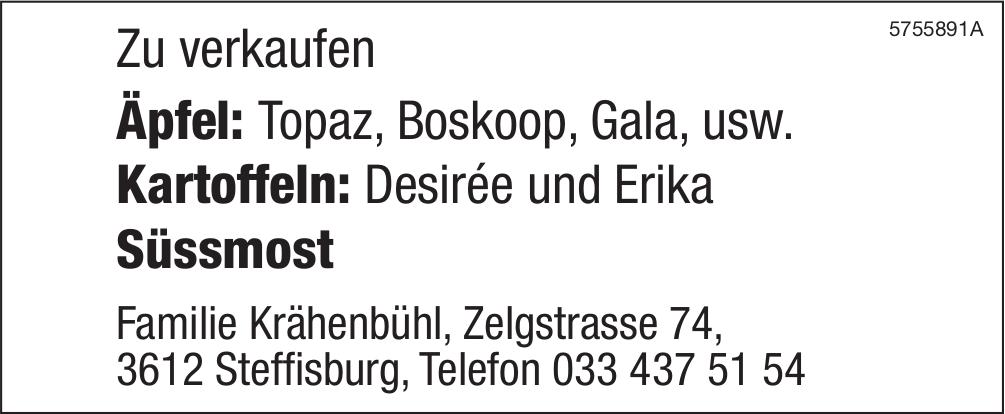 Familie Krähenbühl, Steffisburg - Süssmost