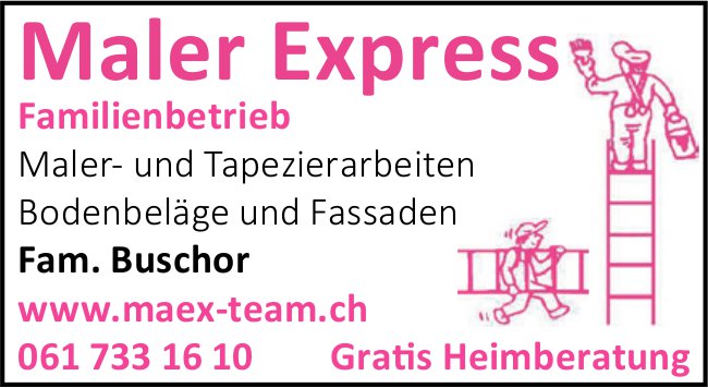 Maler Express, Gratis Heimberatung