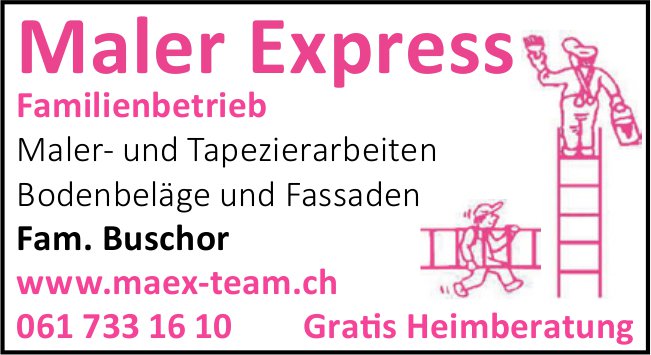 Maler Express - Gratis Heimberatung