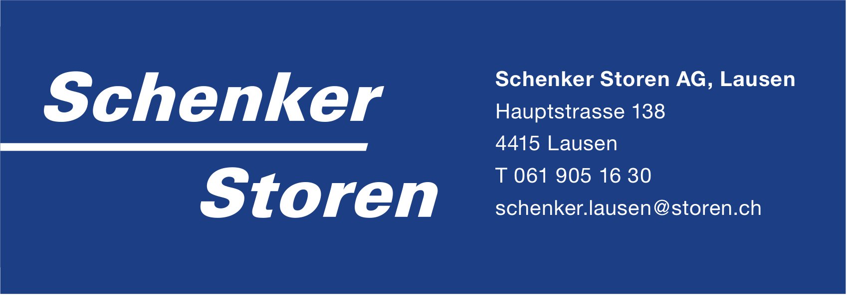 Schenker Storen AG, Lausen