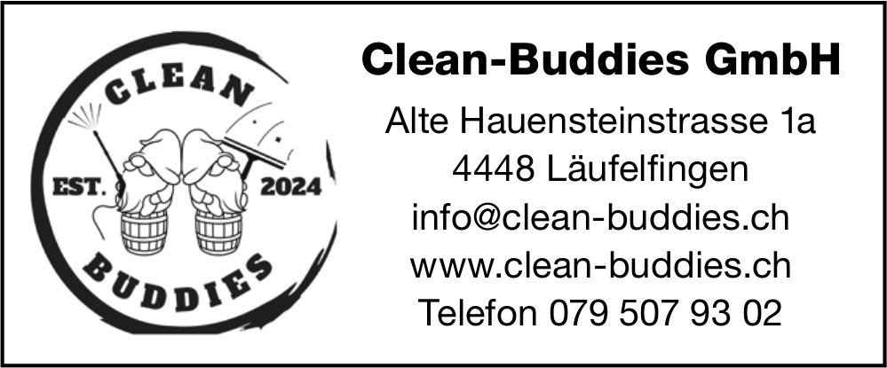 Clean-Buddies GmbH, Läufelfingen