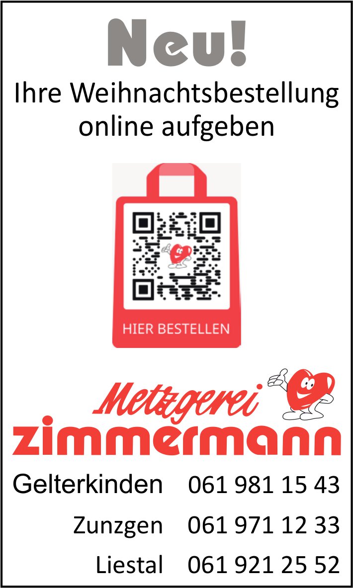 Metzgerei Zimmermann - Neu! Ihre Weihnachtsbestellung online aufgeben