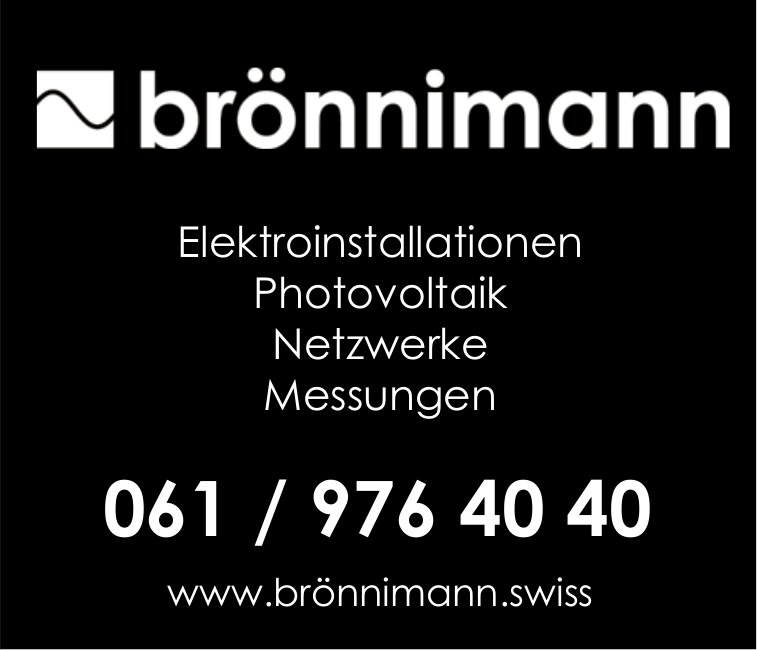 Brönnimann - Elektroinstallationen, Photovoltaik, Netzwerke, Messungen