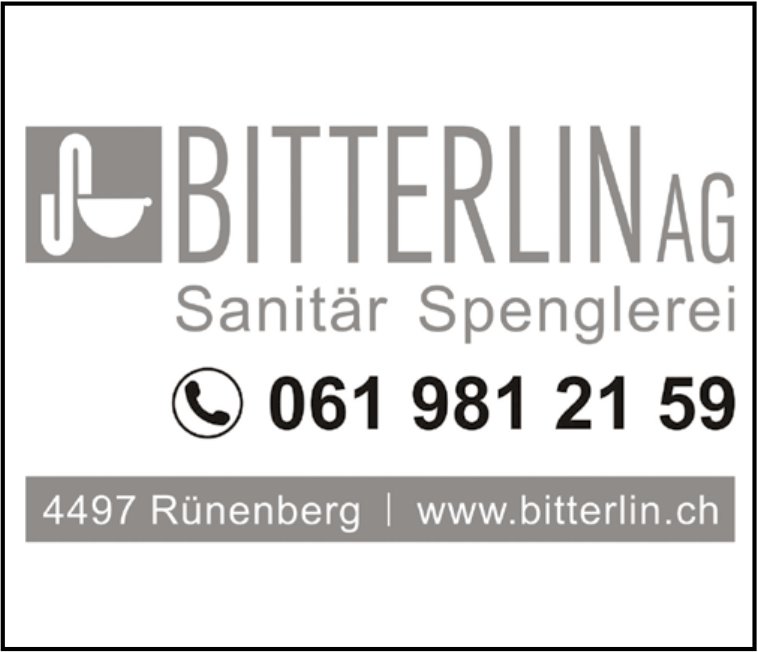 Bitterlin AG, Sanitär Spenglerei, Rünenberg