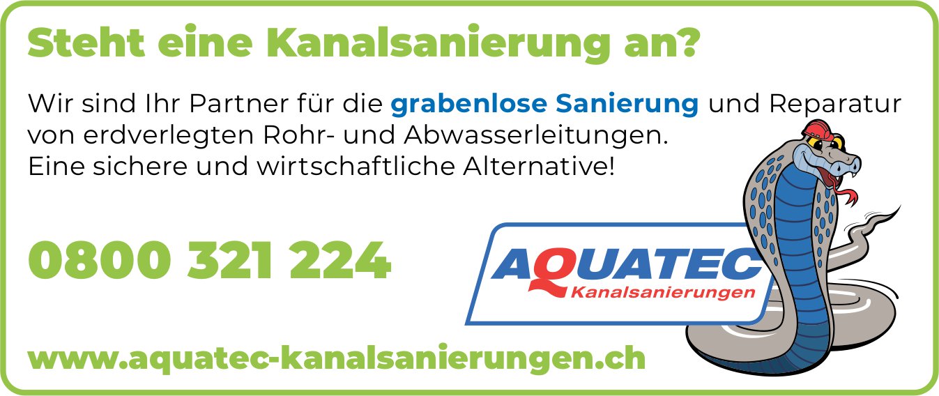 Aquatec Kanalsanierungen, Steht eine Kanalsanierung an?