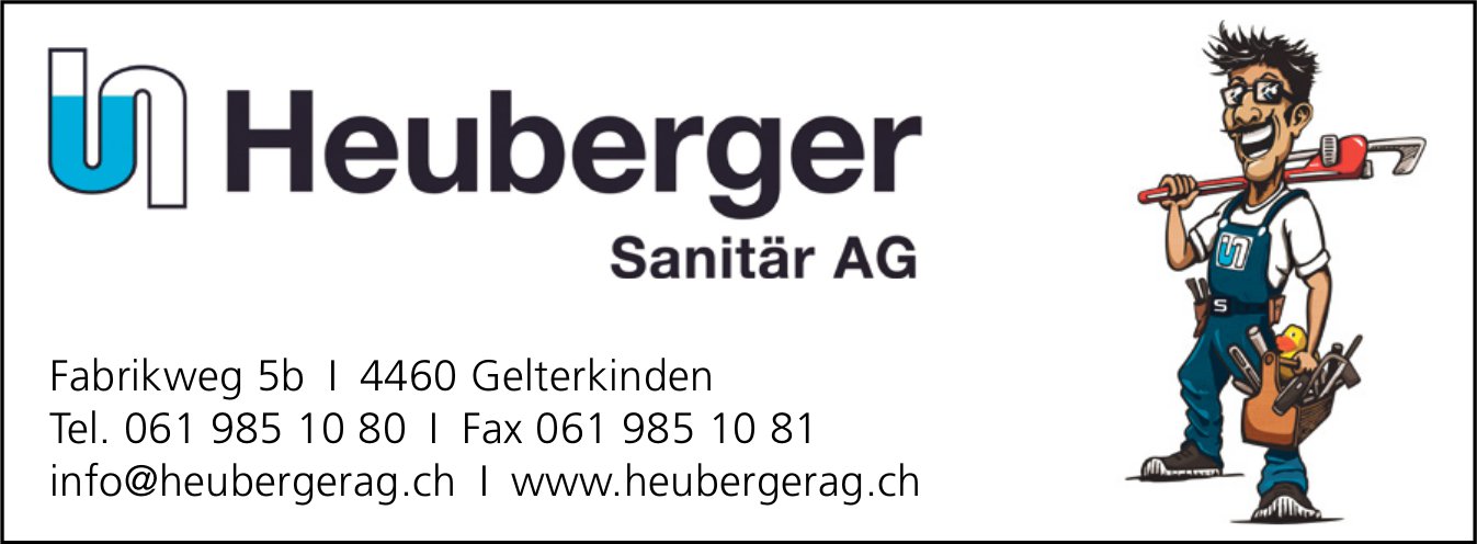 Heuberger Sanitär AG, Gelterkinden