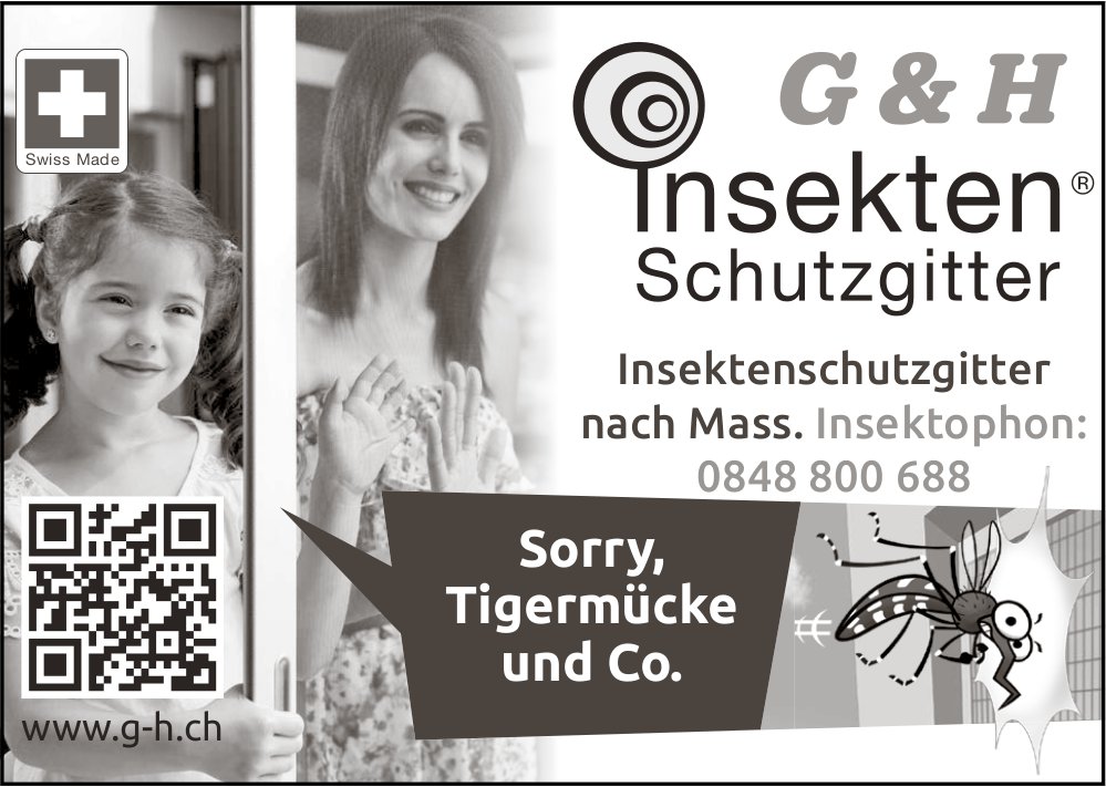 G & H - Insektenschutzgitter nach Mass