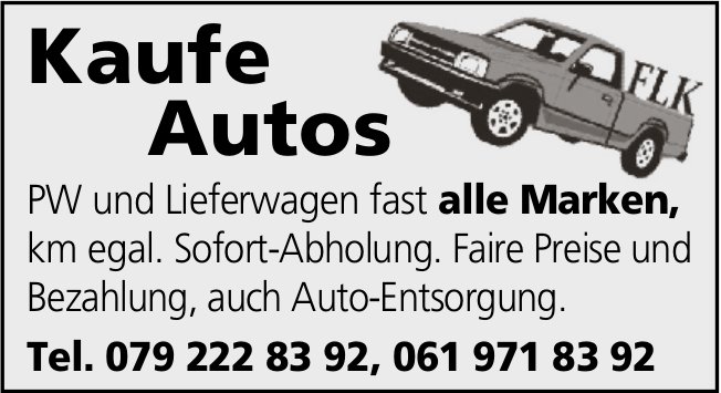 Kaufe Autos aller Marken