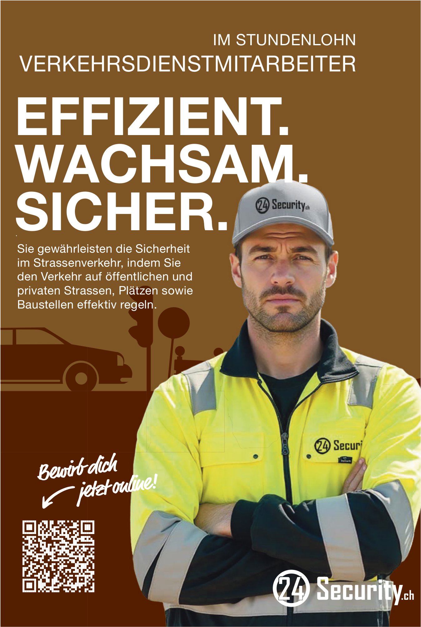 Verkehrsdienstmitarbeiter, Security, gesucht