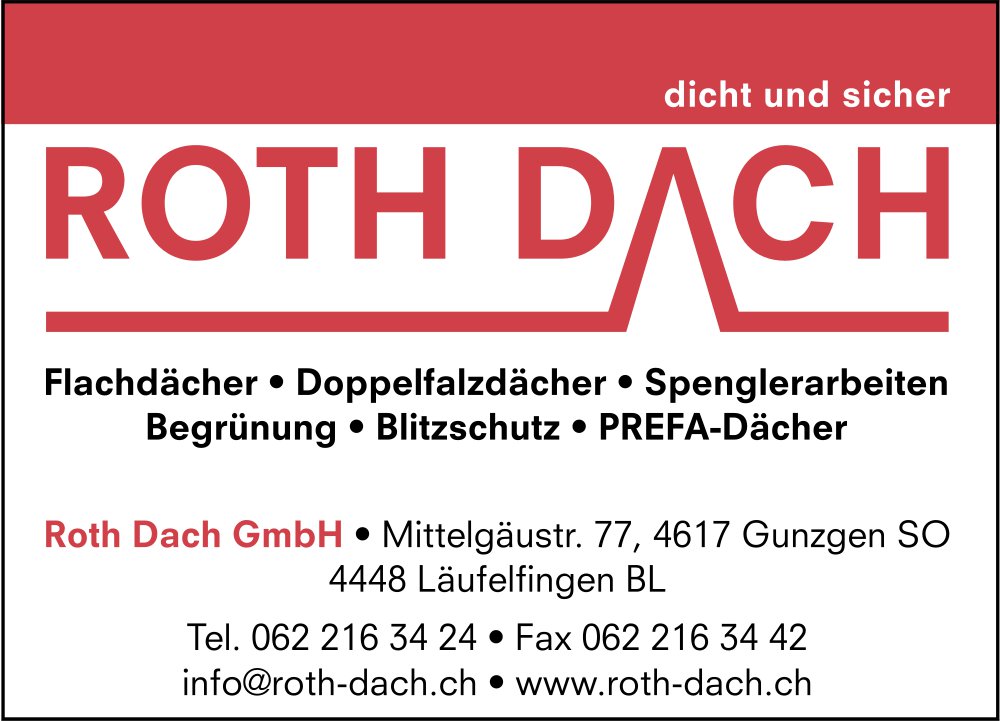 Roth Dach GmbH, Gunzgen - dicht und sicher