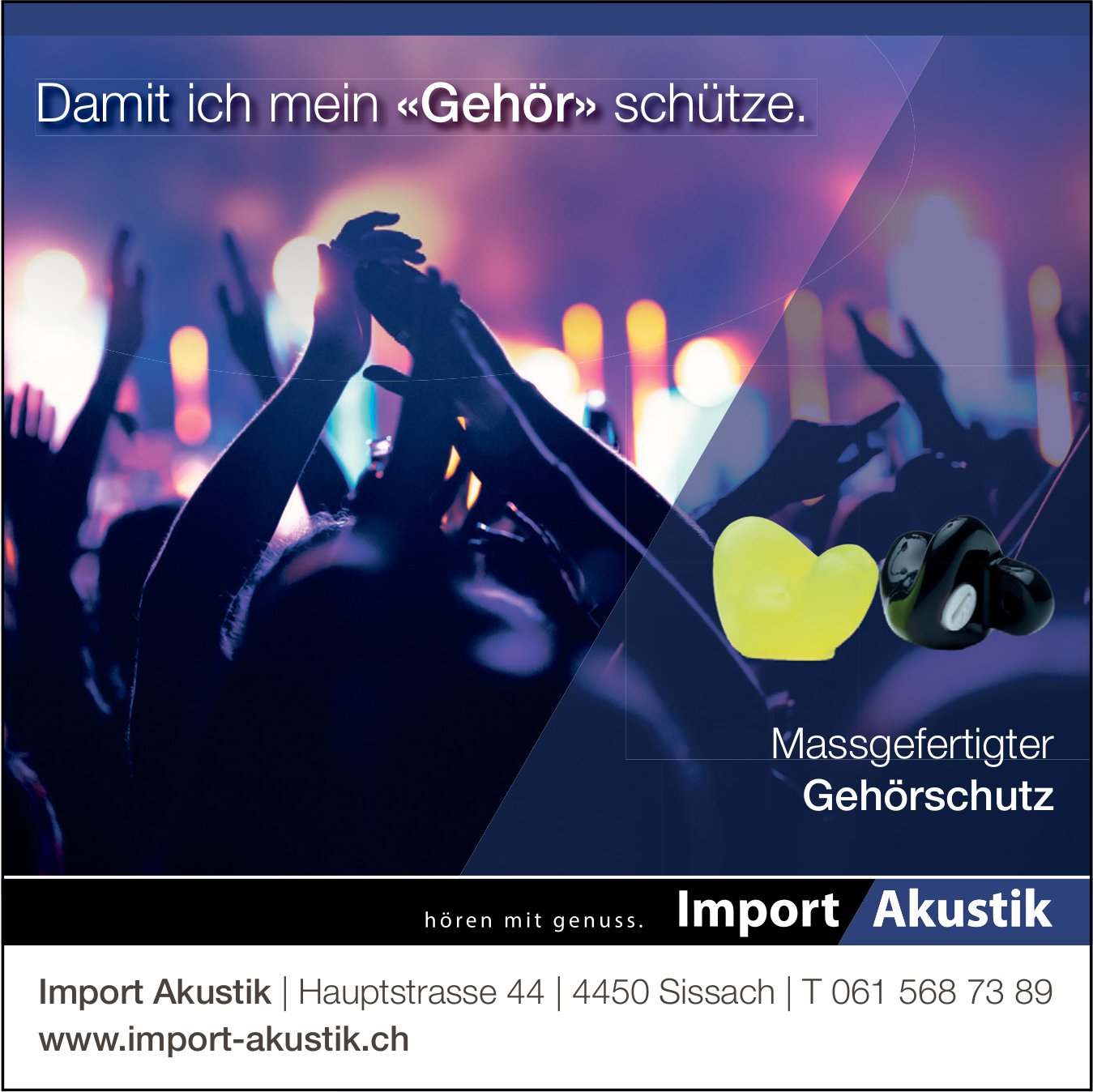 Import Akustik, Sissach - Damit ich mein 