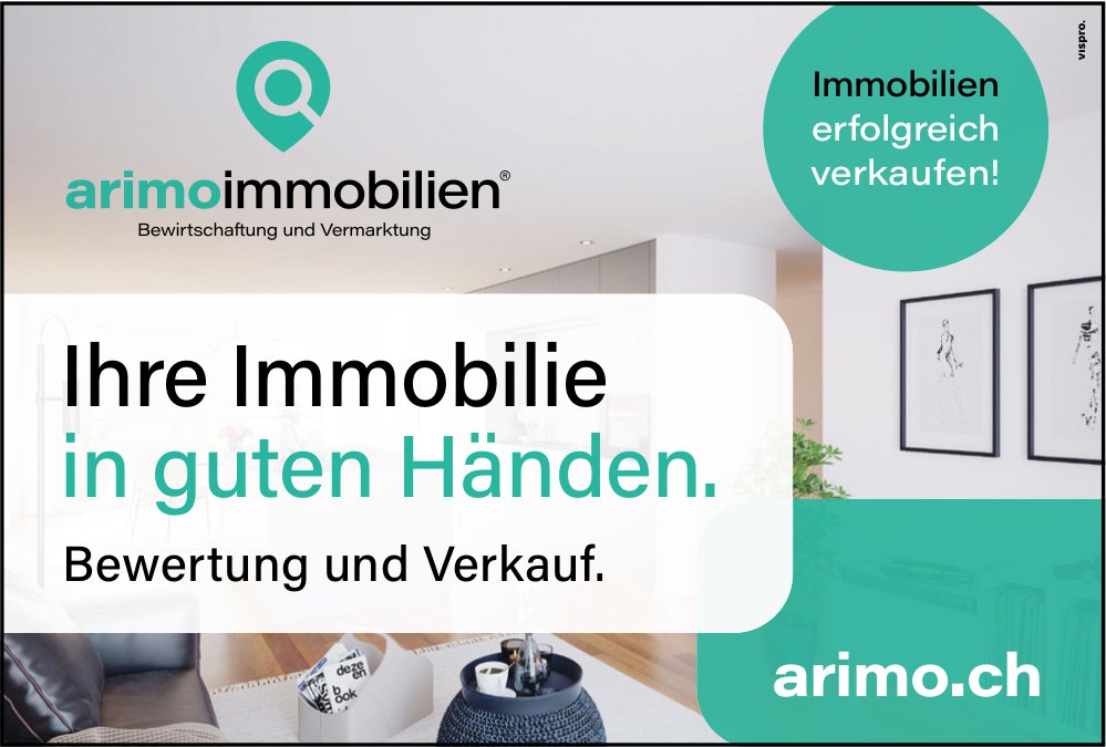 Arimo.ch, Immobilien erfolgreich verkaufen!