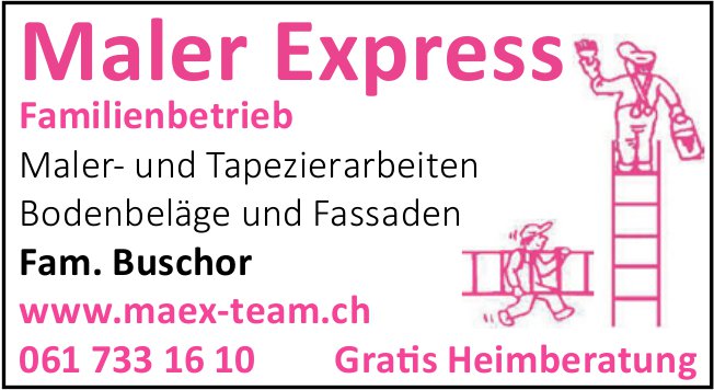 Maler Express - Gratis Heimberatung