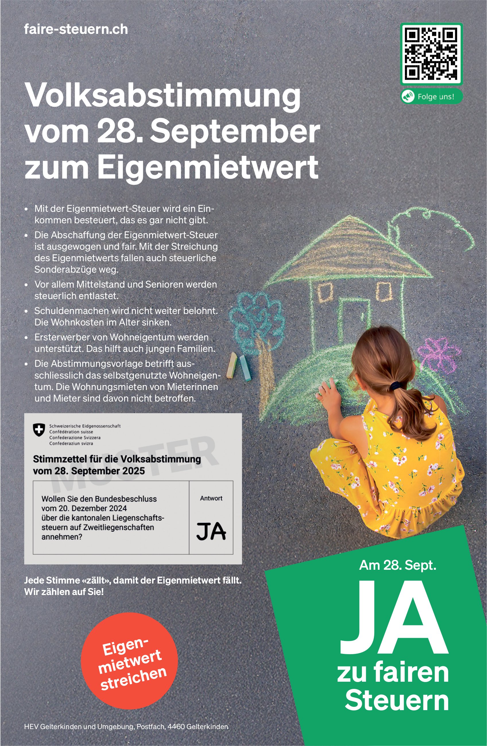 JA zu fairen Steuern