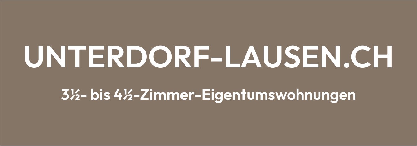 3.5- bis 4.5-Zimmer-Eigentumswohnungen, Unterdorf-Lausen, zu verkaufen