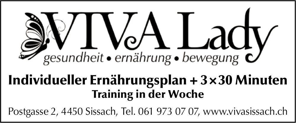 Viva Lady, Sissach - Gesundheit, Ernährung,  Bewegung