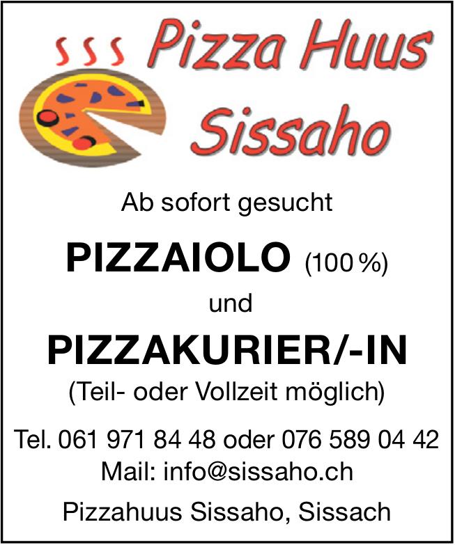 PIZZAIolo (100 %), Pizza Huus Sissaho, Sissach, Gesucht