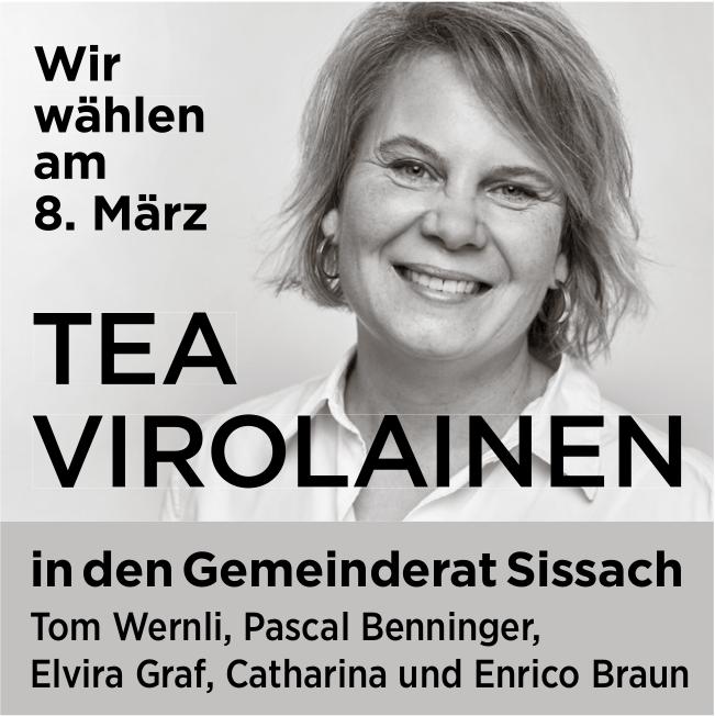 Tea Virolainen, Wir wählen am 8. März