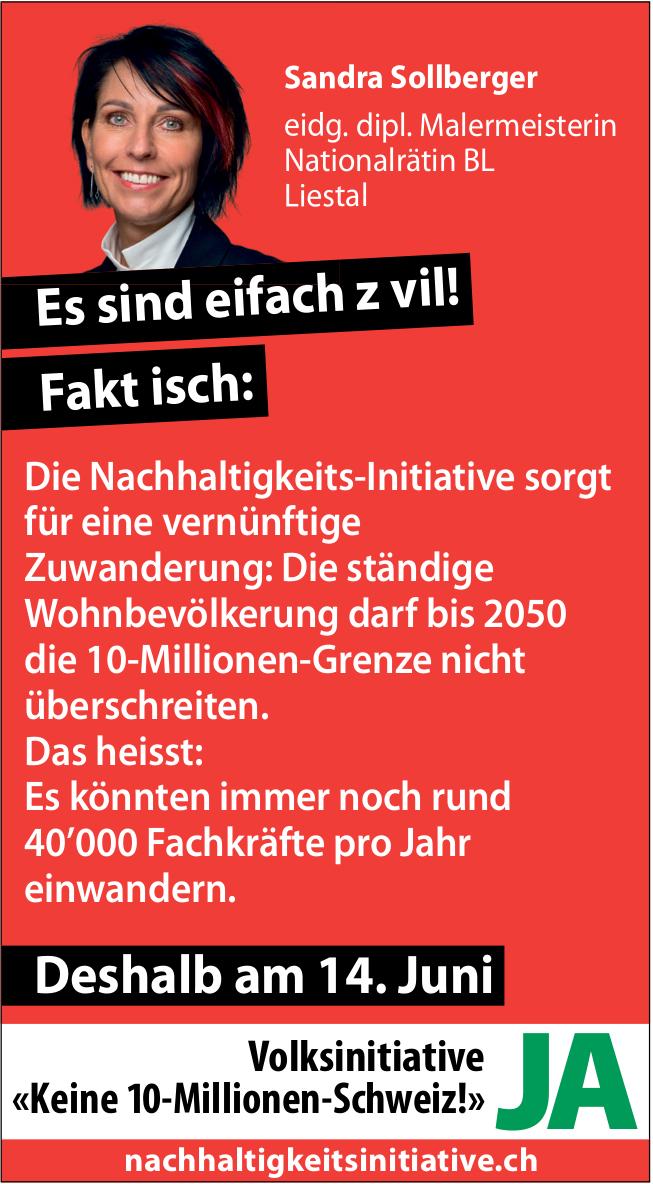 Sandra Sollberger, Es sind einfach z vil!