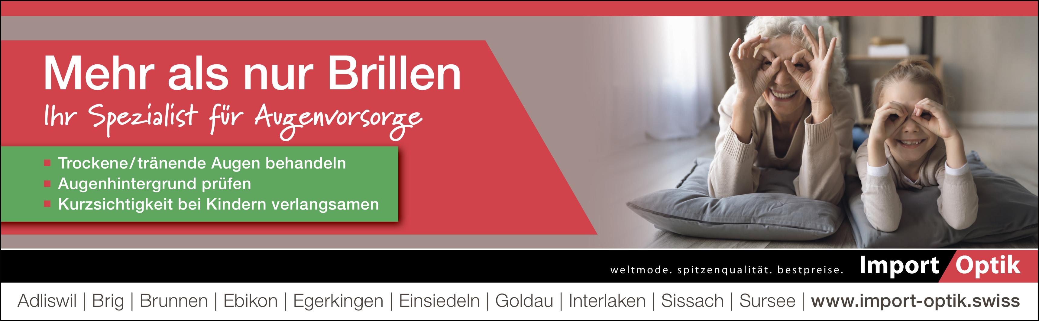 Import Optik, Mehr als nur Brillen