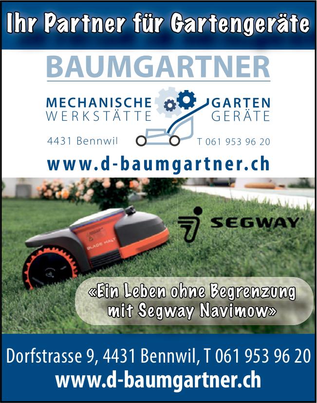 Baumgartner, Bennwil - Ihr Partner für Gartengeräte