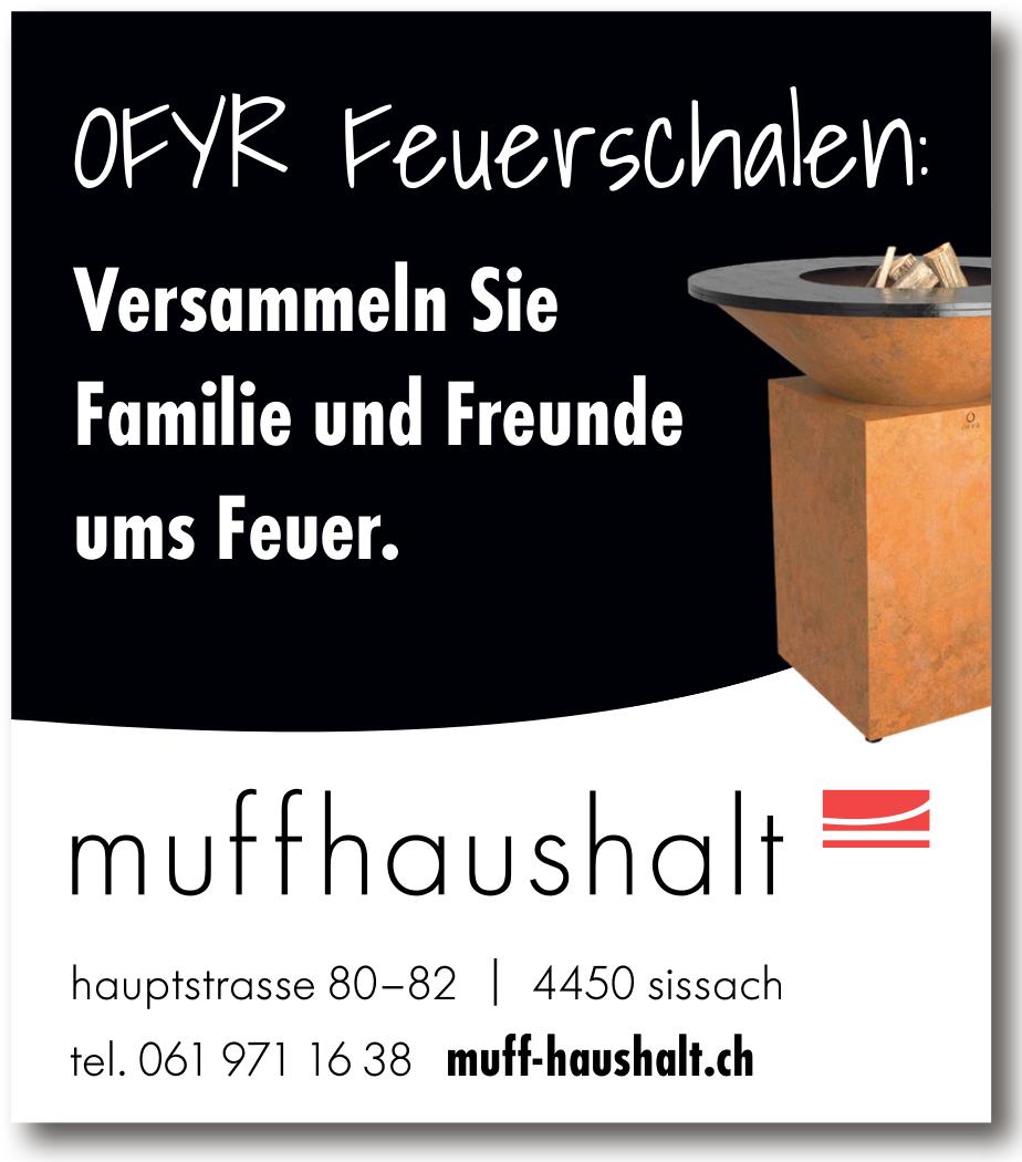 muffhaushalt, Sissach - Versammeln Sie Familie und Freunde ums Feuer.