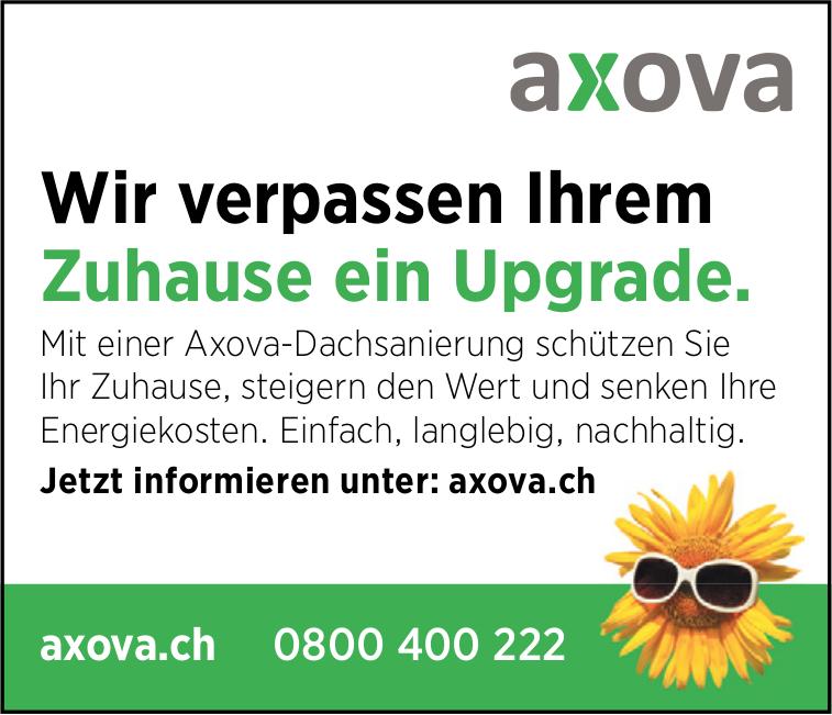 Axova, Wir verpassen Ihrem Zuhause ein Upgrade.