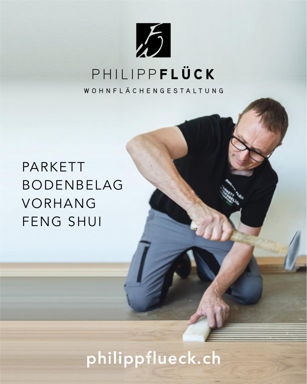 PHILIPP FLÜCK, PARKETT BODENBELAG VORHANG FENG SHUI