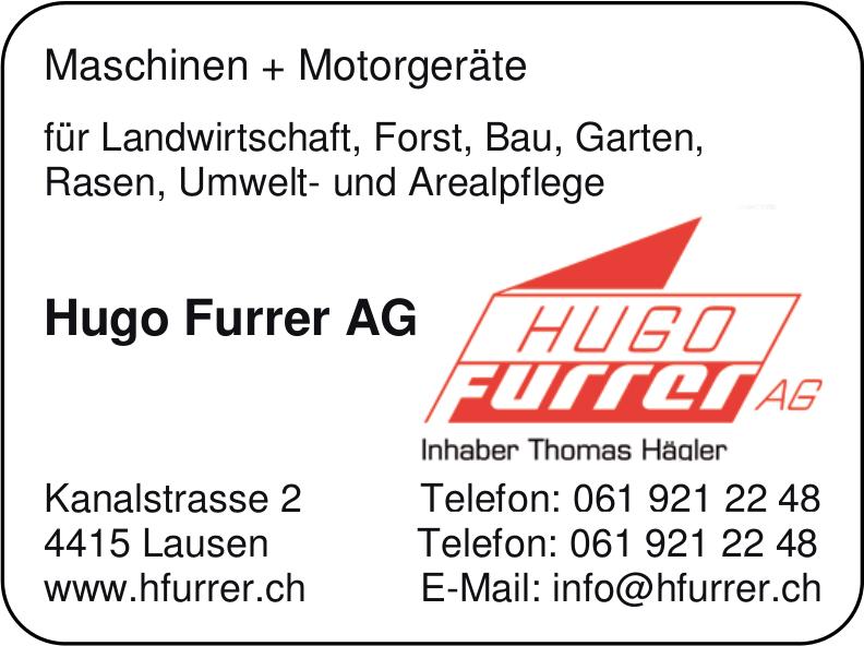 Hugo Furrer AG, Lausen - Maschinen + Motorgeräte
