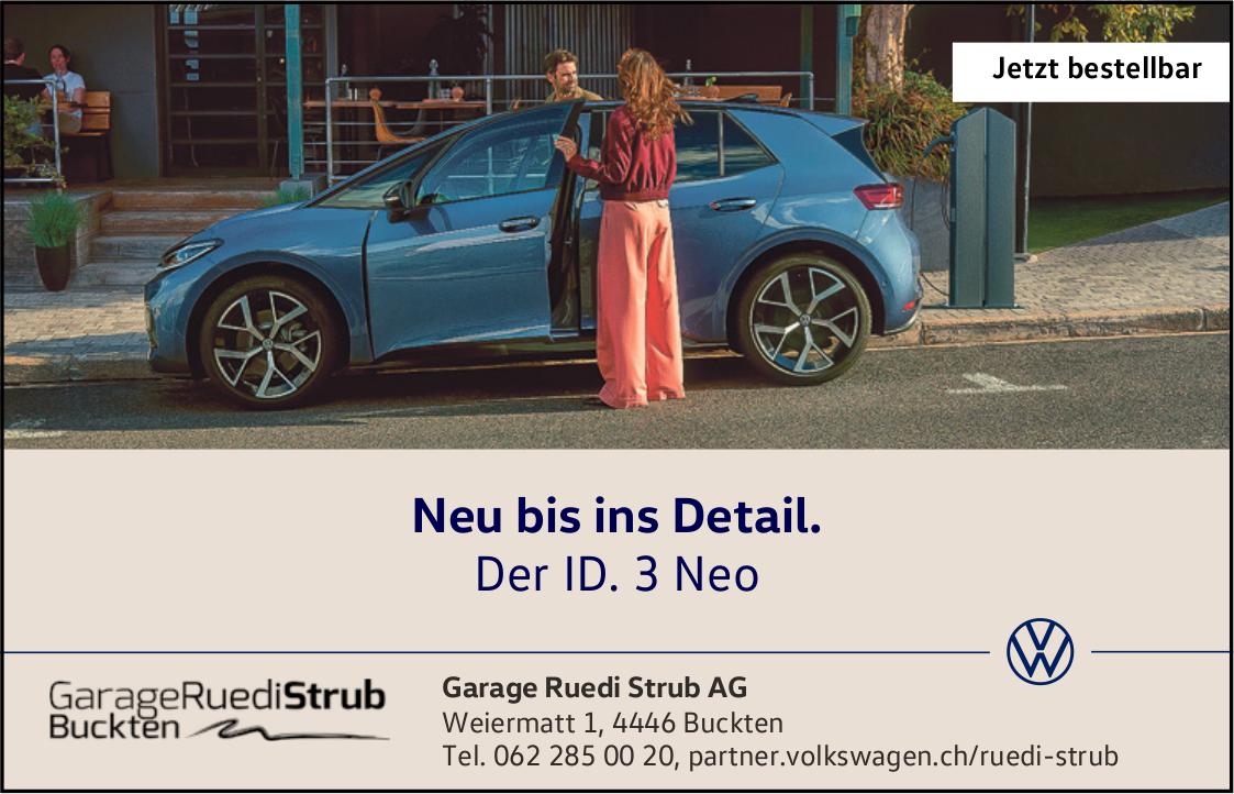 Garage Ruedi Strub AG, Buckten - Neu bis ins Detail.