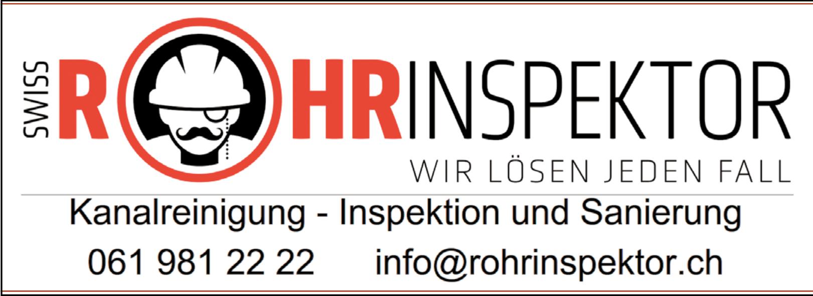 ROHRINSPEKTOR, Kanalreinigung - Inspektion und Sanierung