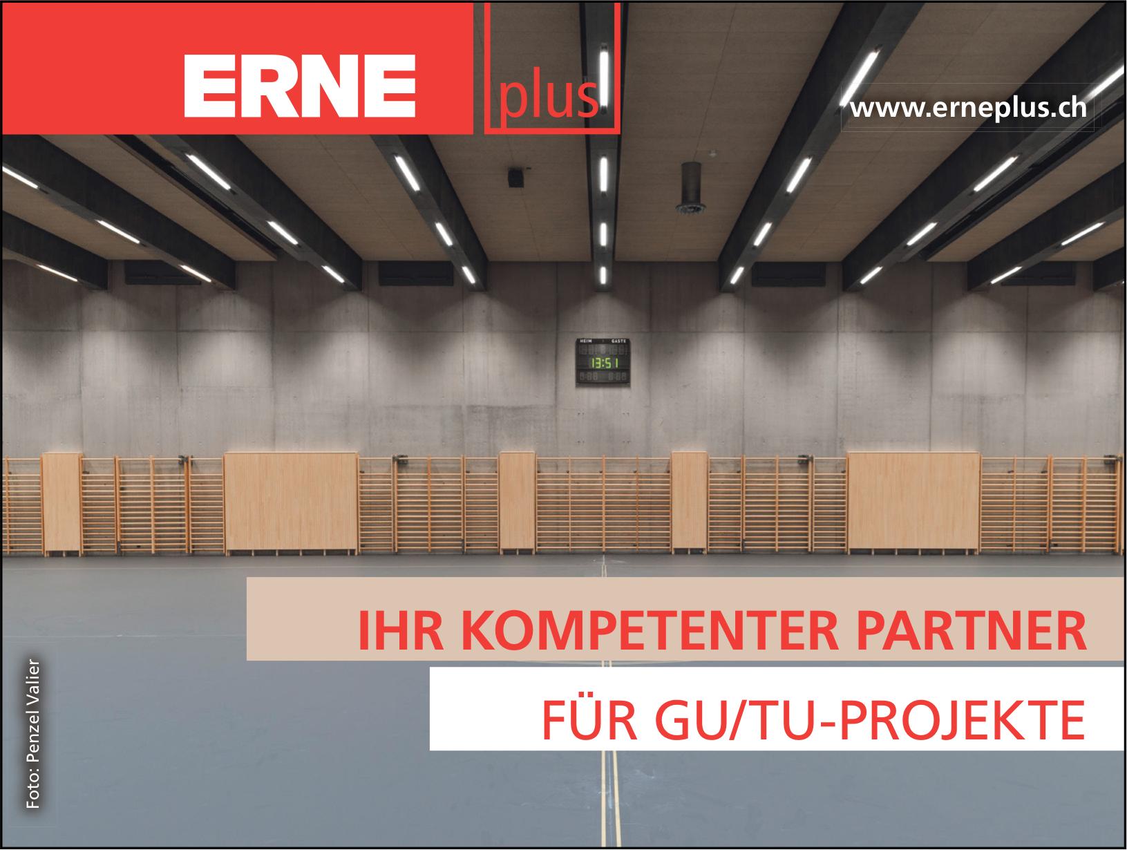 ERNE plus, IHR KOMPETENTER PARTNER