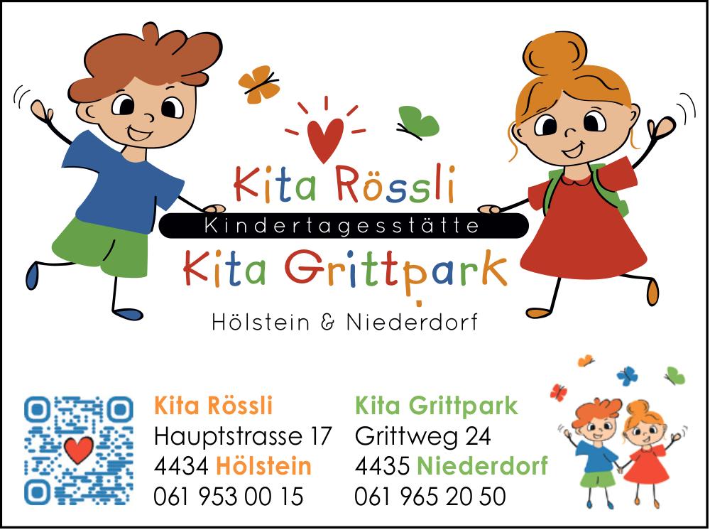 Kita Rössli | Kita Grittpark, Hölstein - Kindertagesstätte