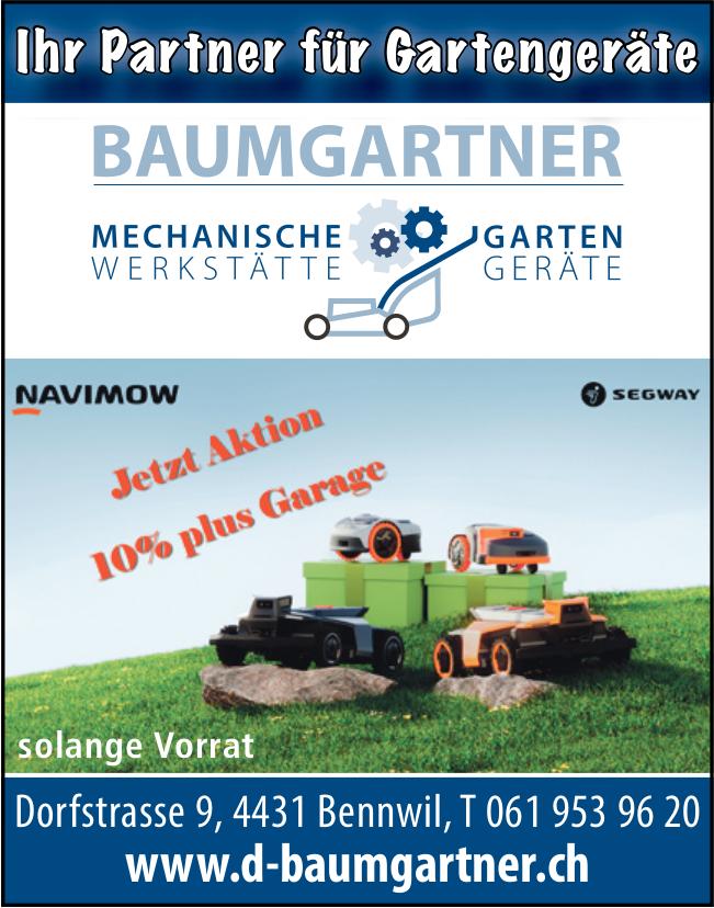 BAUMGARTNER, Bennwil - Jetzt Aktion 10% plus Garage