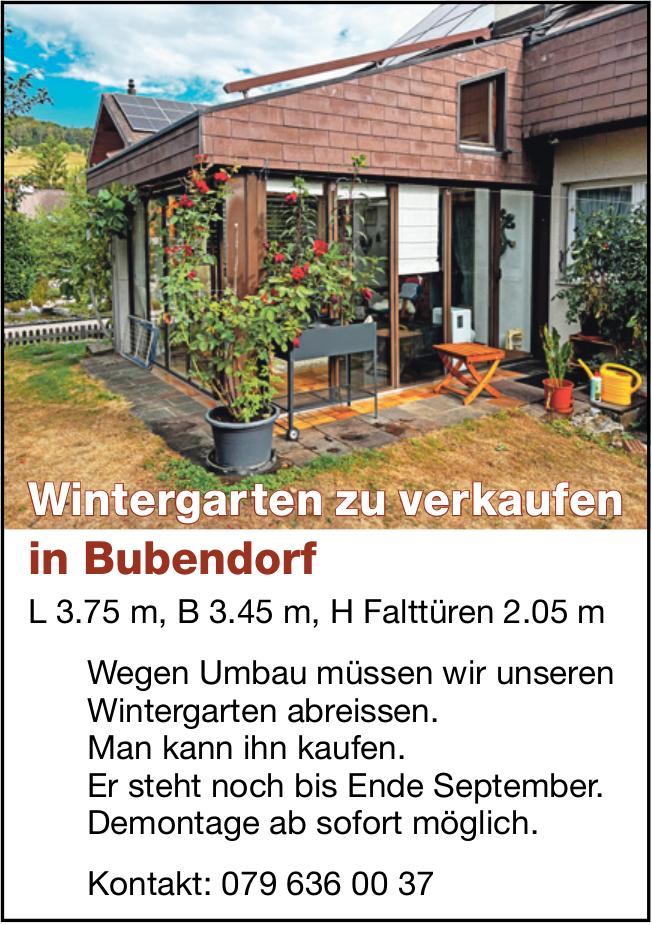 Wintergarten, Bubendorf, zu verkaufen