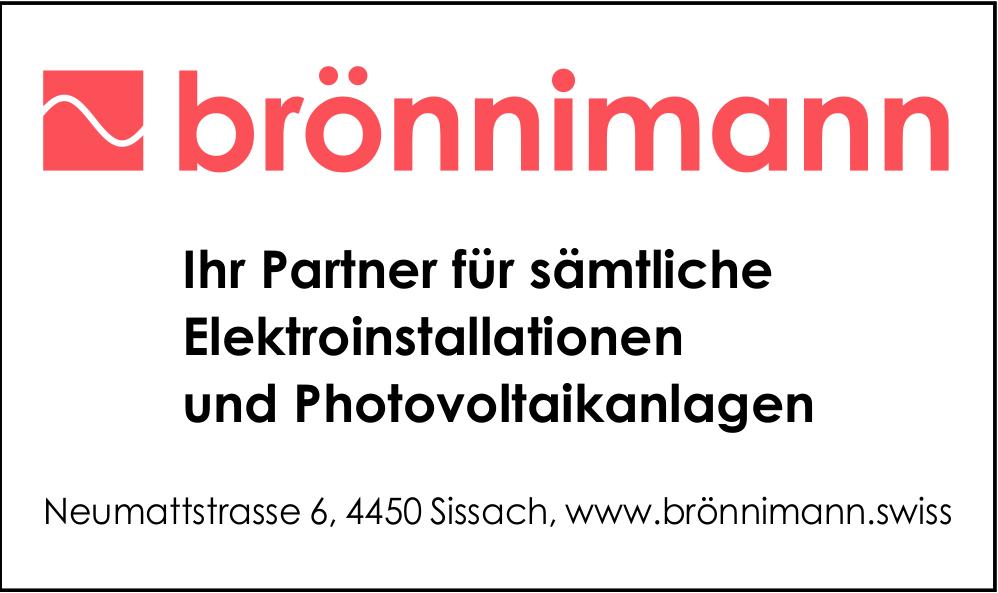 brönnimann, Sissach - Ihr Partner für sämtliche Elektroinstallationen und Photovoltaikanlagen