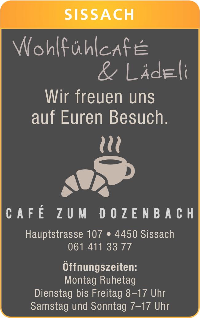 Café zum Dozenbach, Sissach - Wir freuen uns auf Euren Besuch.