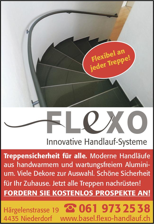 Flexo, Niederdorf - Innovative Handlauf-Systeme