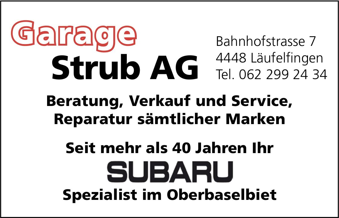 Garage Strub AG, Läufelfingen - Beratung, Verkauf und Service,  Reparatur sämtlicher Marken