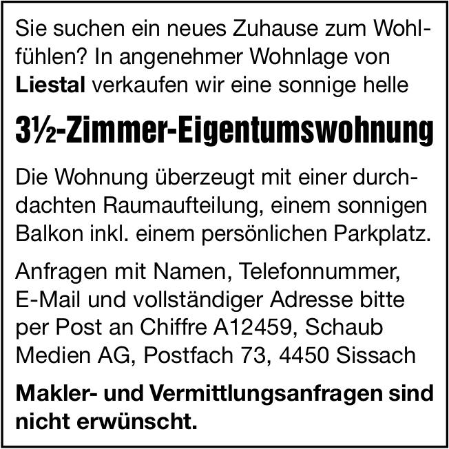 3½-Zimmer-Eigentumswohnung, Liestal, zu verkaufen