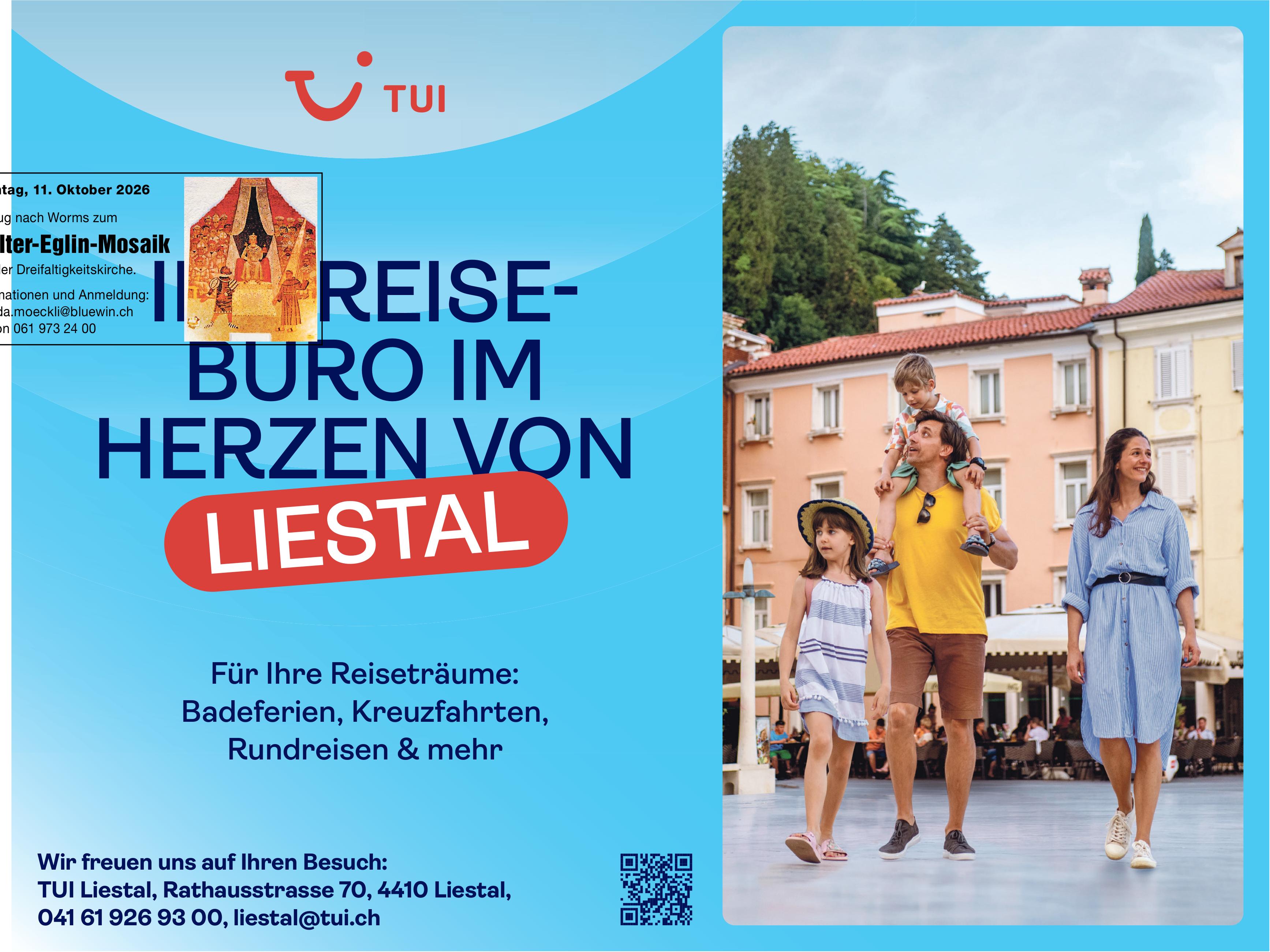 TUI, Liestal - REISEBURO IM HERZEN VON LIESTAL