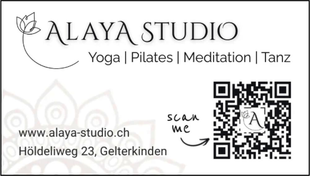 ALAYA STUDIO, Gelterkinden - Yoga | Pilates | Meditation | Tanz